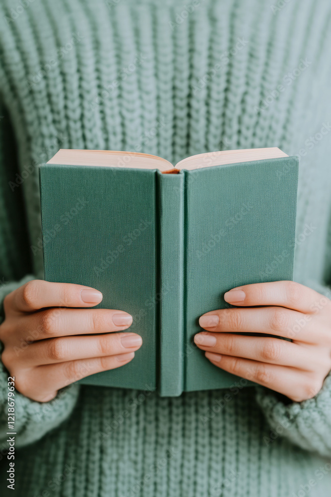 Aufkleber the texture of finely printed text on a glossy page of a modern book,