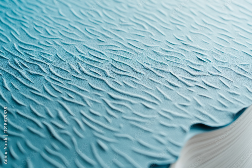 Aufkleber the texture of finely printed text on a glossy page of a modern book,