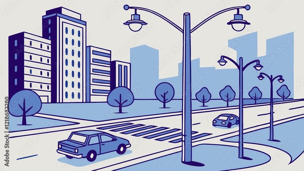 Poster intelligent traffic management systems utilizing real-time data for urban efficiency and smarter cit