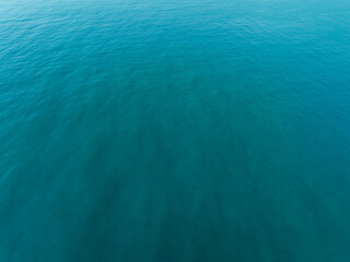 Aerial view of blue sea surface