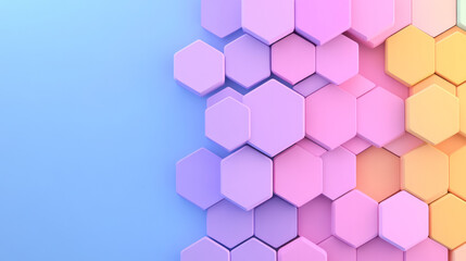 A minimalist illustration of skin epithelium cells arranged in a hexagonal pattern, symbolizing the organized structure and protective function of the epidermis,