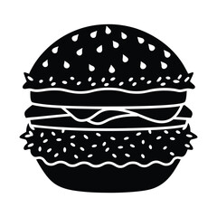 burger vector illustration