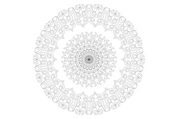 Mandala Design with Beautiful Work