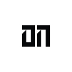 ON monogram logo design letter text name symbol monochrome logotype alphabet character simple logo
