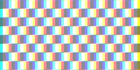 Colorful Glitch Pattern with Vibrant Colors