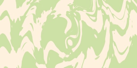 Delicate Pastel Green and Cream Abstract Background Design