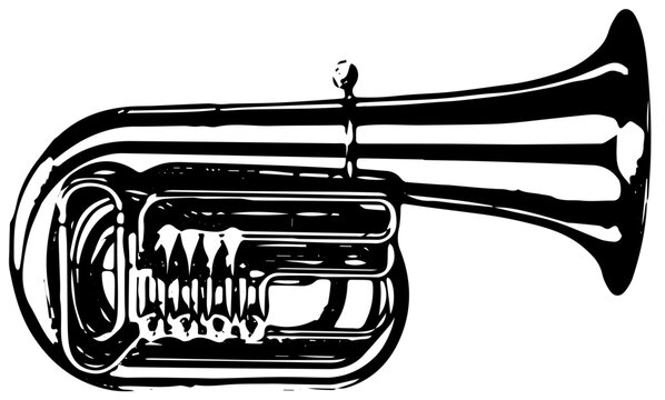 Tuba clip art preview