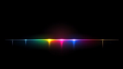 Fototapeta premium Abstract Rainbow Light Line Reflection Background