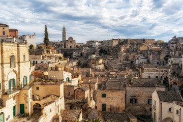Sunrise View over Matera Sassi