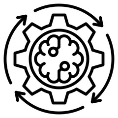 automatic single icon