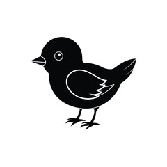 bird on a branch vector Illustration
