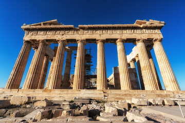 Naklejka premium Parthenon of Acropolis Athens