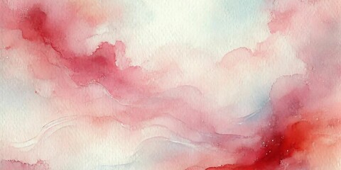 rosa aquarell wolken