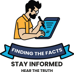 A man is writing on a piece of paper