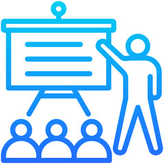 Obraz premium Training Icon