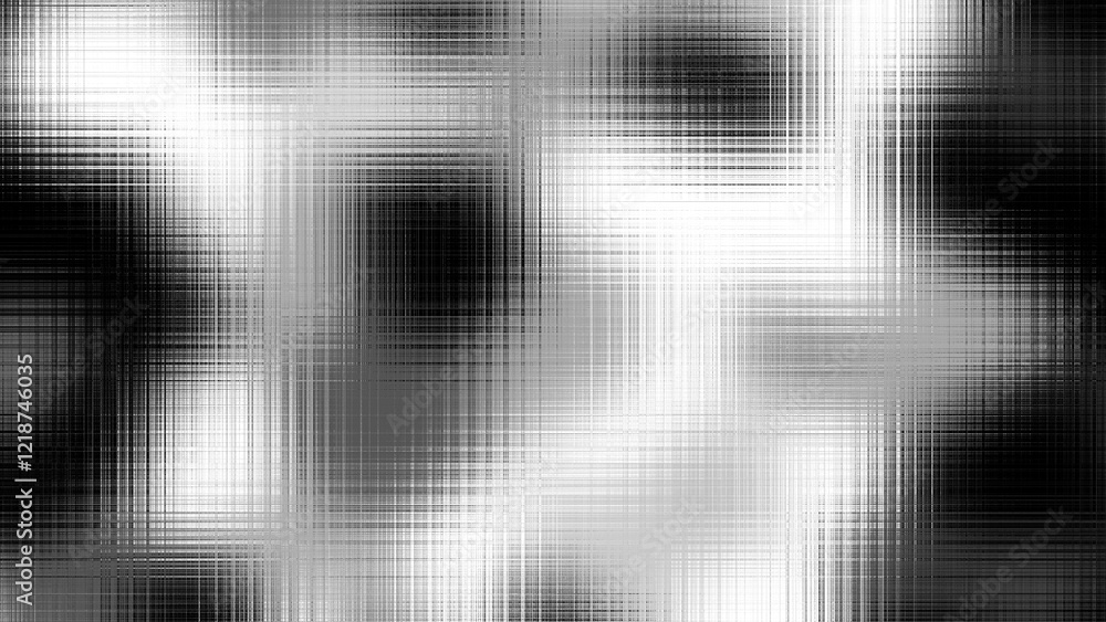 Aufkleber Modern abstract overlay transparent background texture with layers of black and gray transparent material in grunge lines in random geometric