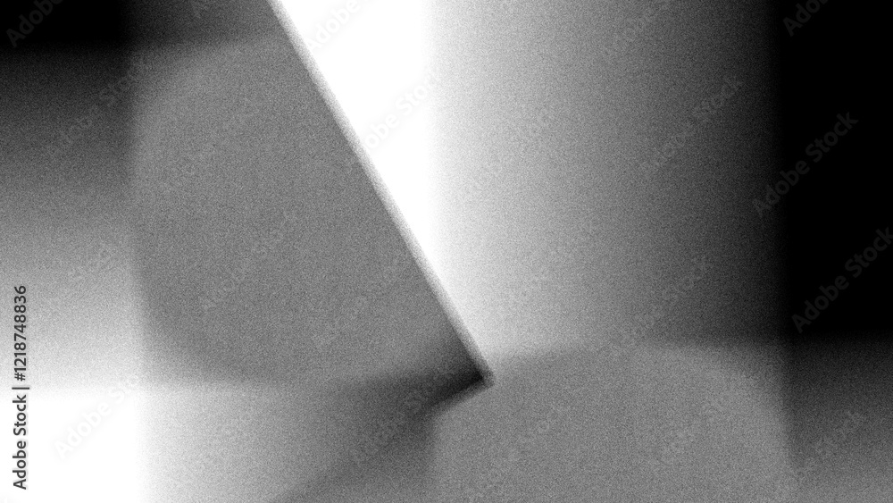 Poster engaging abstract black and white patterns that reflect aesthetic artistic styles and designs