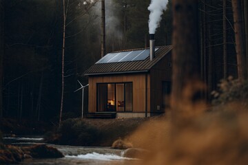 Eco Cabin in the Woods