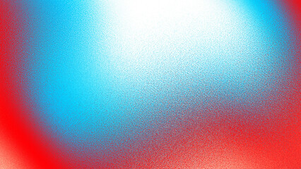 Blue and Red Blurred transparent gradient background. Transparent Gritty sand noise overlay background. PNG with grunge texture, distressed effect