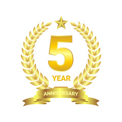 5 th happy anniversary