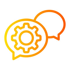 settings gradient icon