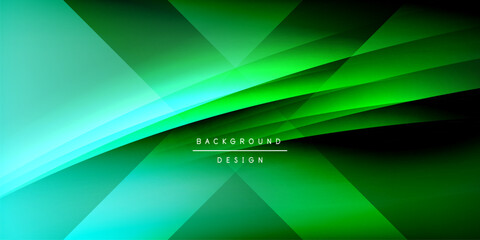 Obraz premium Expressive poster with shadow lines. Features technology, minimalist, and business themes, bright vibrant color schemes