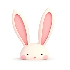 An isometric depiction of bunny ears icon