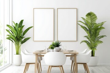 Ideal mockup for home interior designs and presentations.