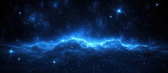 Fototapeta premium Cosmic Nebula, Space Background