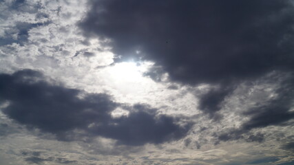 clouds in the sky