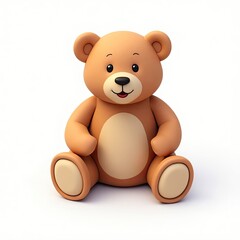 Obraz premium An isometric depiction of a teddy bear