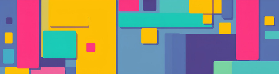 Fototapeta premium illustrazione sfondo con elementi astratti e motivi geometrici a tema surreale
