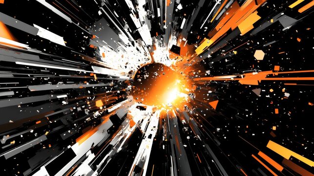 Futuristic abstract digital technology background with high-speed data flow, glowing circuit connections, and innovative network design representing advanced connectivity and data transmission


