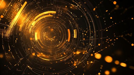 Futuristic abstract digital technology background with high-speed data flow, glowing circuit connections, and innovative network design representing advanced connectivity and data transmission


