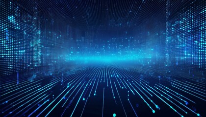 abstract technology big data background concept