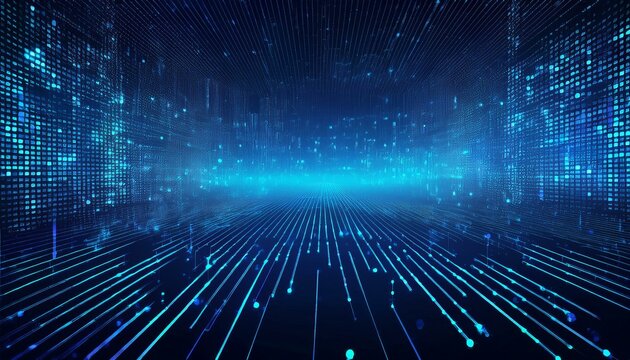 abstract technology big data background concept
