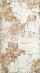 Cracked textured wall with earthy tones and intricate patterns enhances rustic aesthetic,copy space