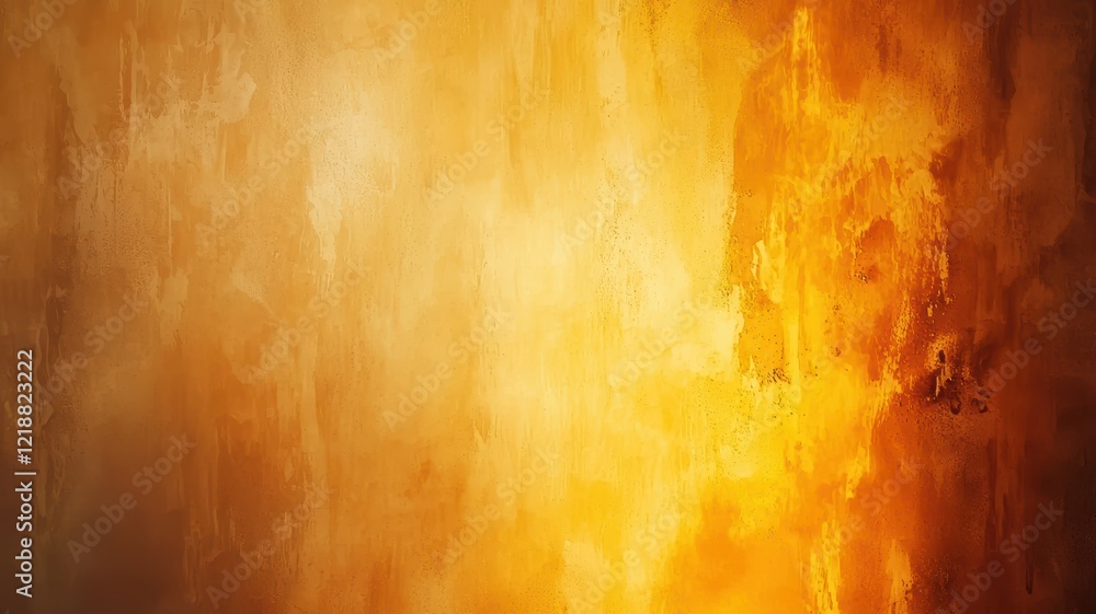 Poster abstract orange and yellow gradient background with glowing effect for creative use