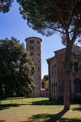 Obraz premium Basilica di Sant'Apollinare in Classe, vicino a Ravenna, Emilia Romagna