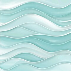 Obraz premium Subtle wave pattern design light blue and white abstract background professional tone clean aesthetic