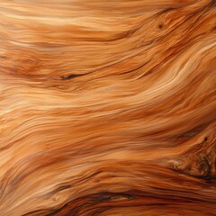 Obraz premium Elegant mocha mousse tone color on polished wooden surface interior design refined atmosphere rich brown hues