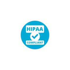 HIPAA Compliance icon isolated on transparent background