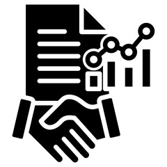Managerial Accounting glyph icon