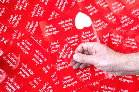 Heart Logo of WOSP (Wielka Orkiestra Swiatecznej Pomocy).