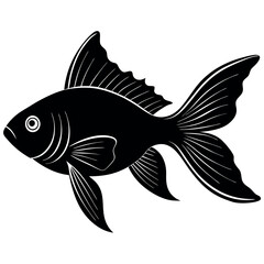 goldfish vector illustration
