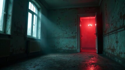 Haunted House Supernatural Horror Scene