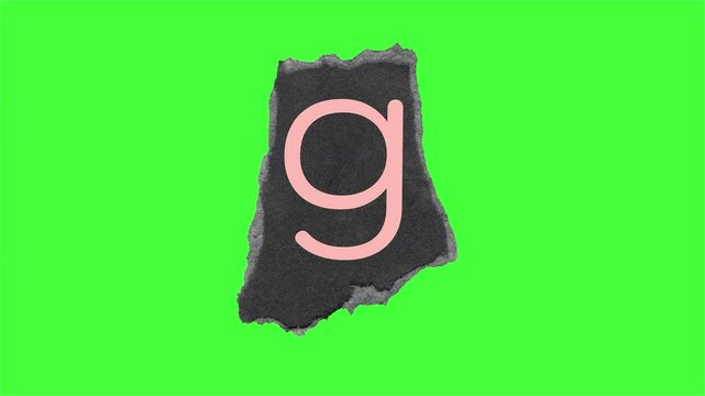letter ransom note G