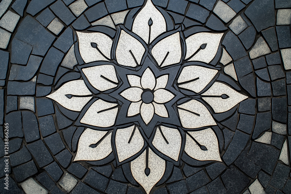 Poster Intricate symmetrical patterns