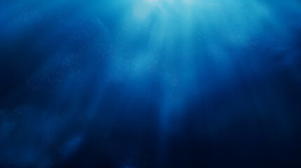 blue gradient abstract background with soft spot light, generative ai