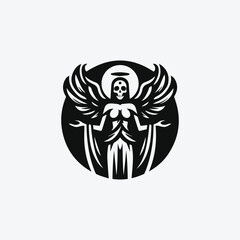 Obraz premium Goddess of Death Logo